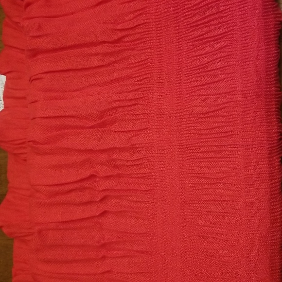 $5 ITEM. Apricot colored Pashmina scarf EUC - Picture 6 of 6